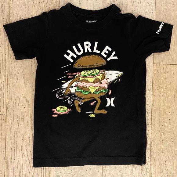 Bundle of 5 shirts. 4 Hurley and 1 glow in the dark converse t-shirt size 5/6 - Picture 3 of 6